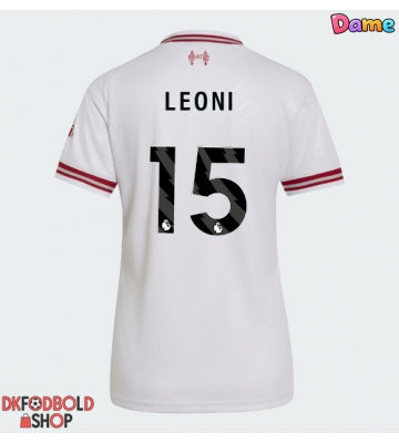 Liverpool Giovanni Leoni #15 Udebanetrøje Dame 2026-27 Kort ærmer Liverpool Giovanni Leoni #15 Udebanetrøje Dame 2026-27 Kort ærmer